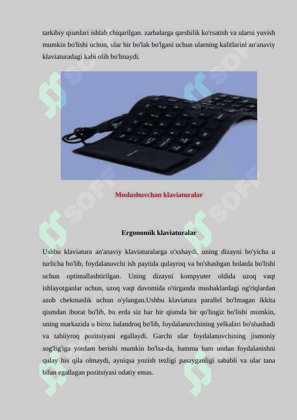 Klaviatura va sichqoncha bilan ishlash ko'nikmalari mavzusini o'qitish metodikasi 7