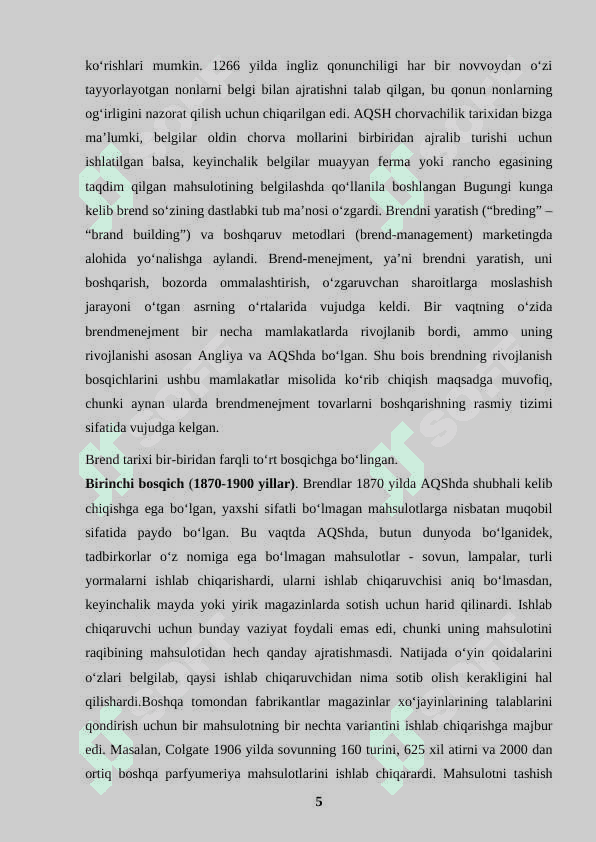 Turizm sohasida  brend va brending 6