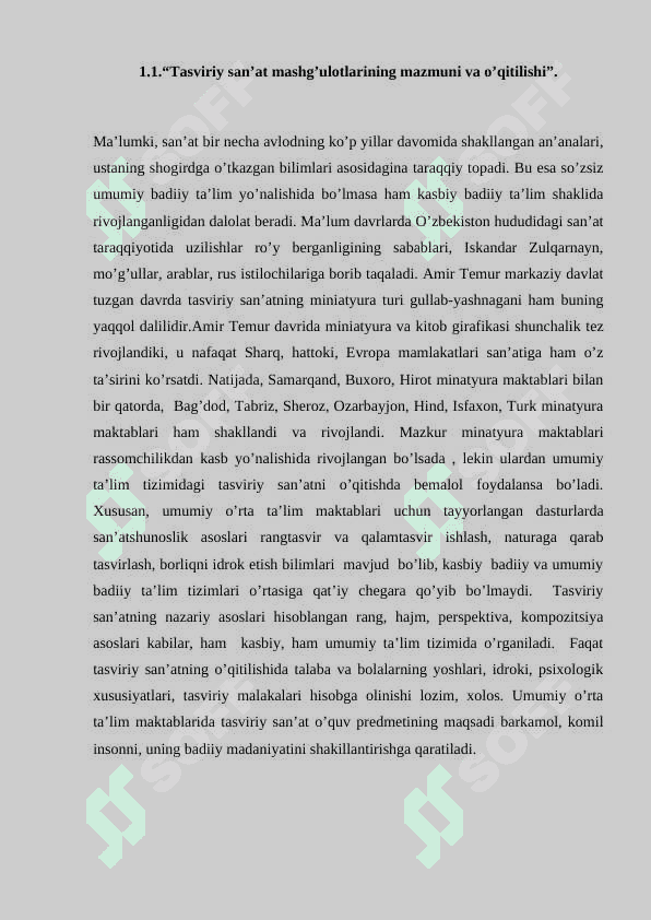 Ta'sviriy san'at mashg'ulotlarini muammoli vaziyatlarda hosil qilib o'qitish 5