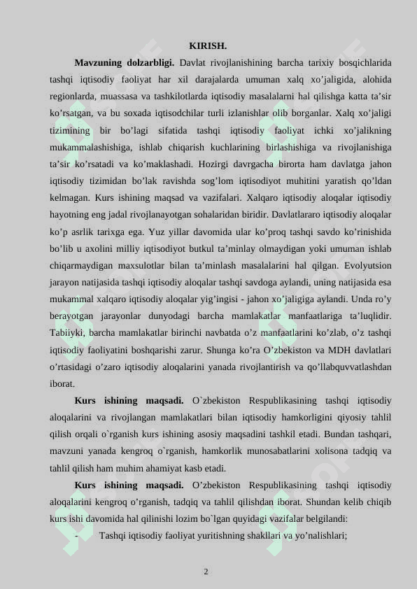 O‘zbekistonda tashqi iqtisodiy faoliyatni erkinlashtirish yо‘llari va usullari 3