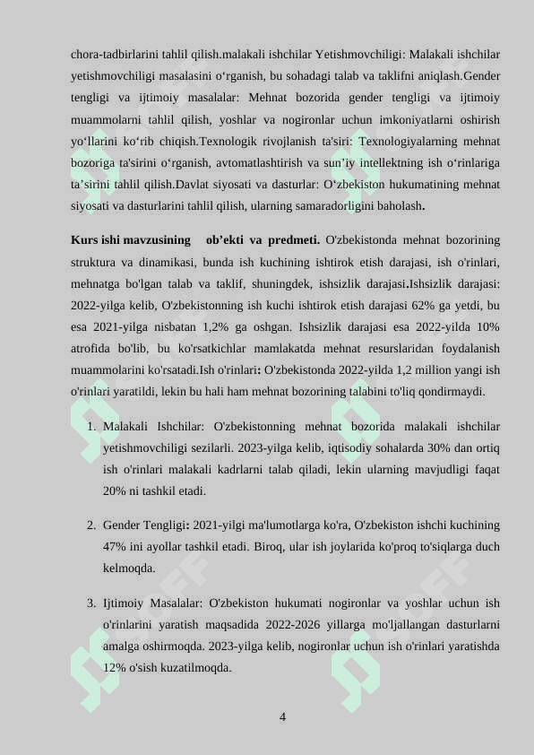 Mehnat bozori va korxonalarda mehnat resurslaridan foydalanish 4