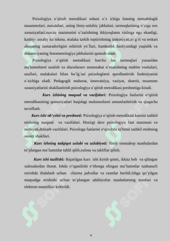 Psixologiya fanlarini oʻqitish metodikasining qonuniyatlari 4