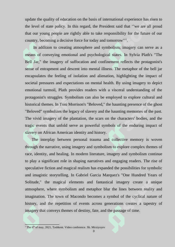 The stylistic devices in Ch. Dicken's work 3