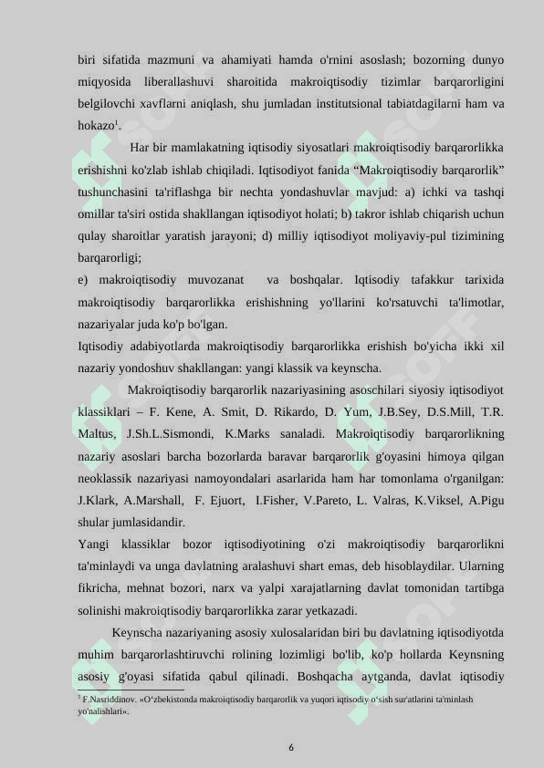 Makroiqtisodiy barqarorlashtirishning moliyaviy vositalari 6