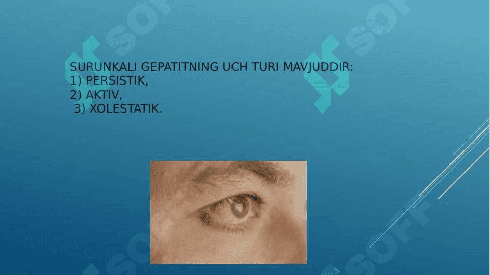 Surunkali gepatitlar va xolesistitlarda yog'lar hazmlanishini buzilishi 5