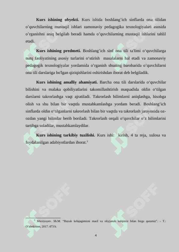 Boshlangʻich sinf ona tili darslariga qoʻyiladigan talablar 4