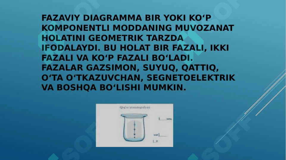 Fazalar diagrammalari 3