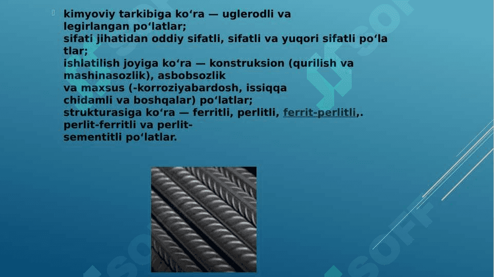 Uglerodli Po'latlar 5