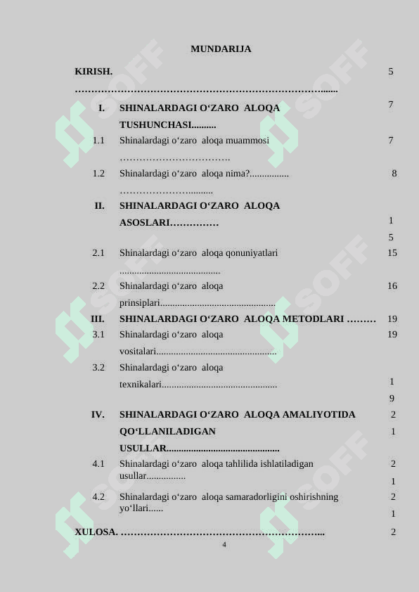 Shinalardagi o‘zaro aloqa (Bus interconnection) 4