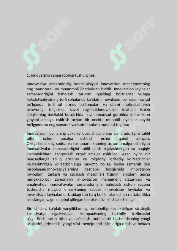 INNOVATSION LOYIHANING SAMARADORLIGI 2