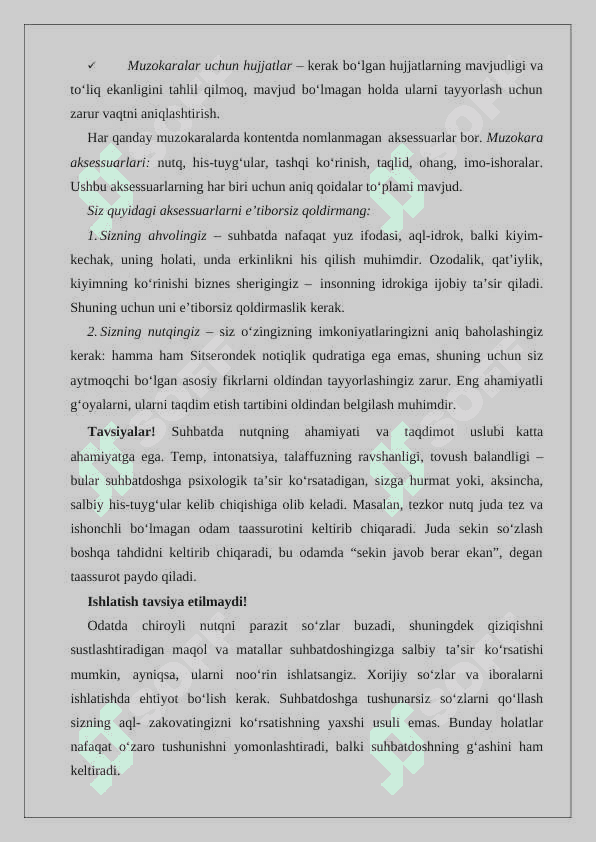 Huquqiy konsultatsiya va muzokaralar mazmuni 24 5