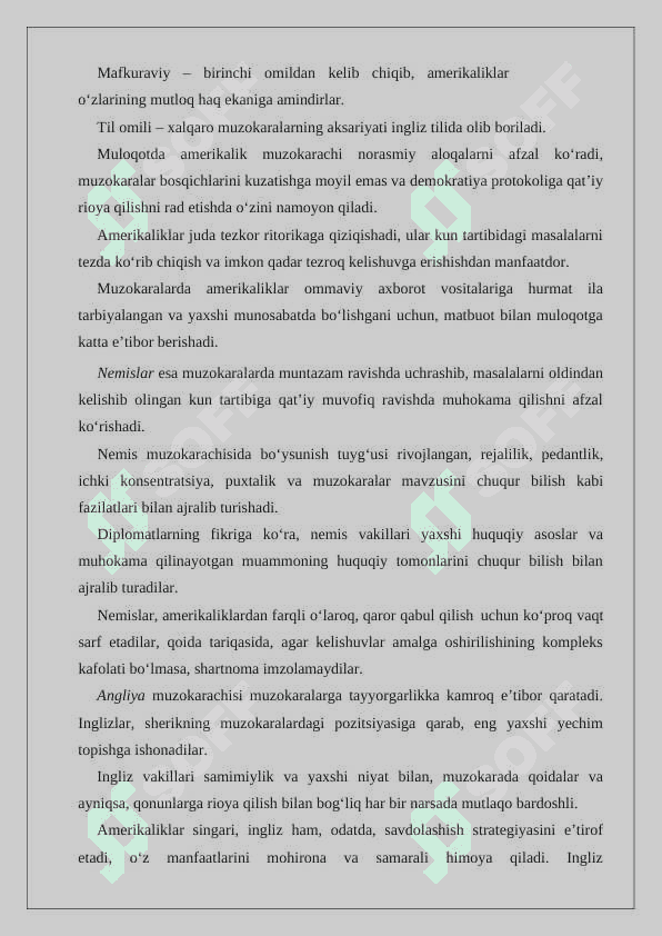Huquqiy konsultatsiya va muzokaralar mazmuni 24 8