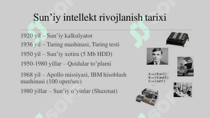 Mashinali o’qitishga kirish. Mashinali o’qitish turlari 3