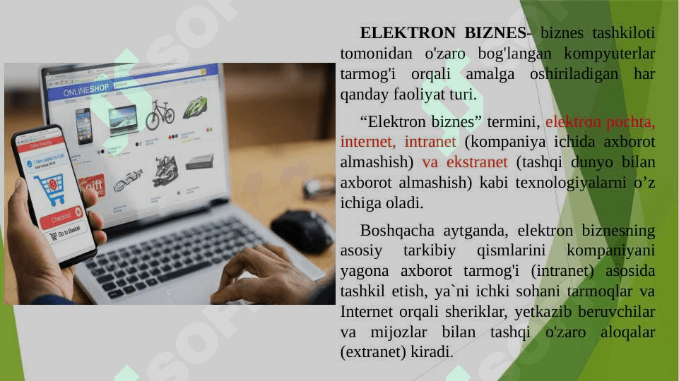 Elektron biznes va mobil tijorat texnologiyalari. 3