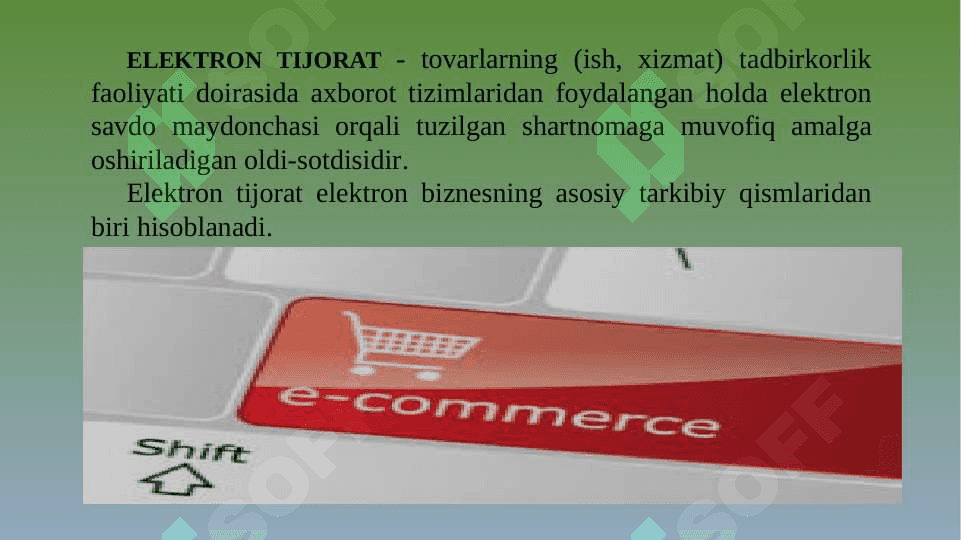 Elektron biznes va mobil tijorat texnologiyalari. 5