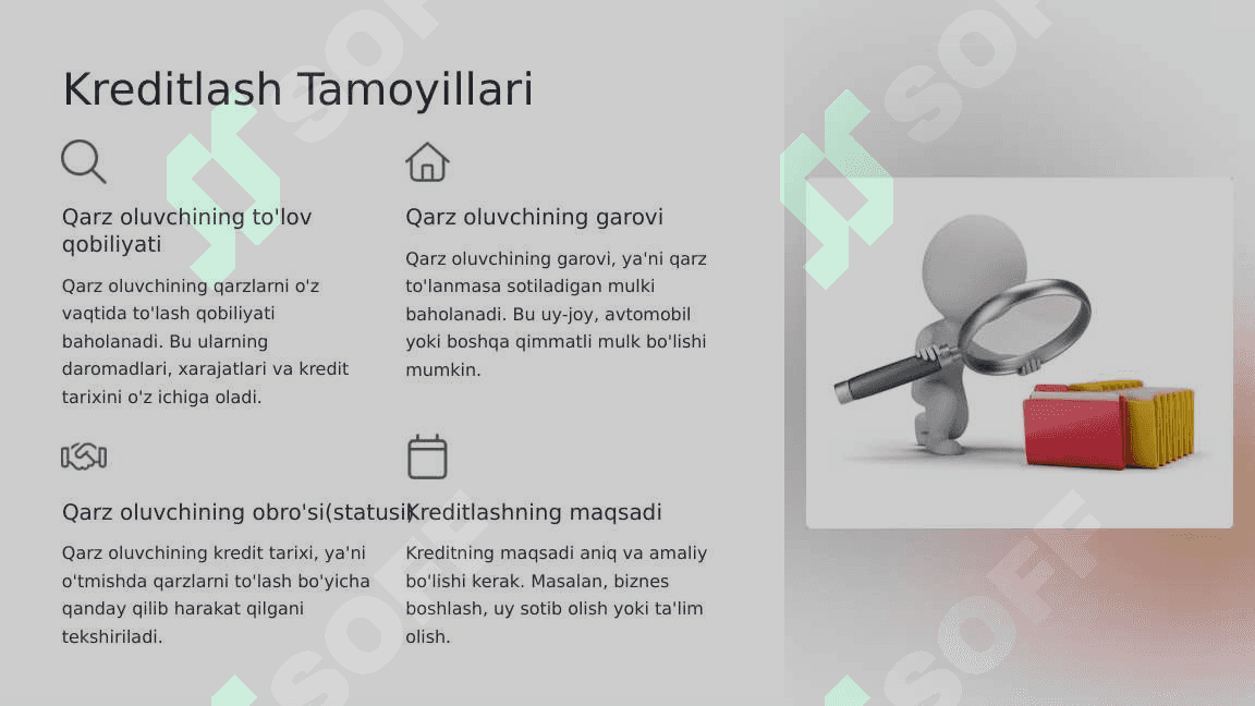 Kreditlash Tamoyillari va Usullari pptx. 4