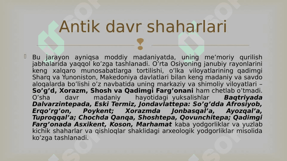 Antik davrda Markaziy Osiyo 7