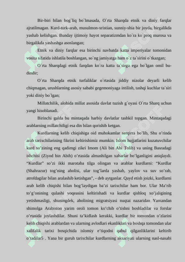 Kurdlarning etnik shakllanishi va tarixi 5