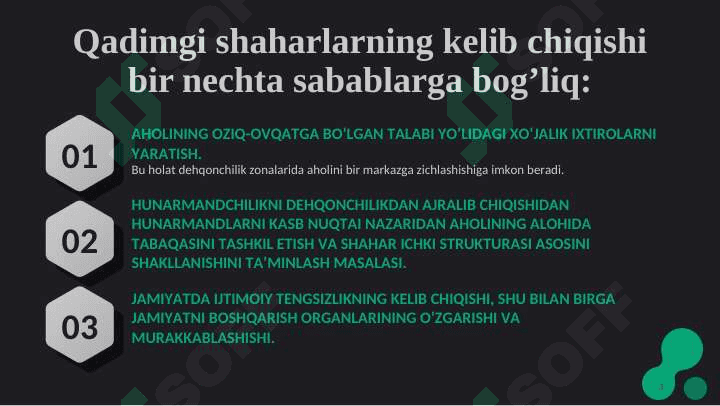 Markaziy Osiyoda ilk shaharsozlik 3