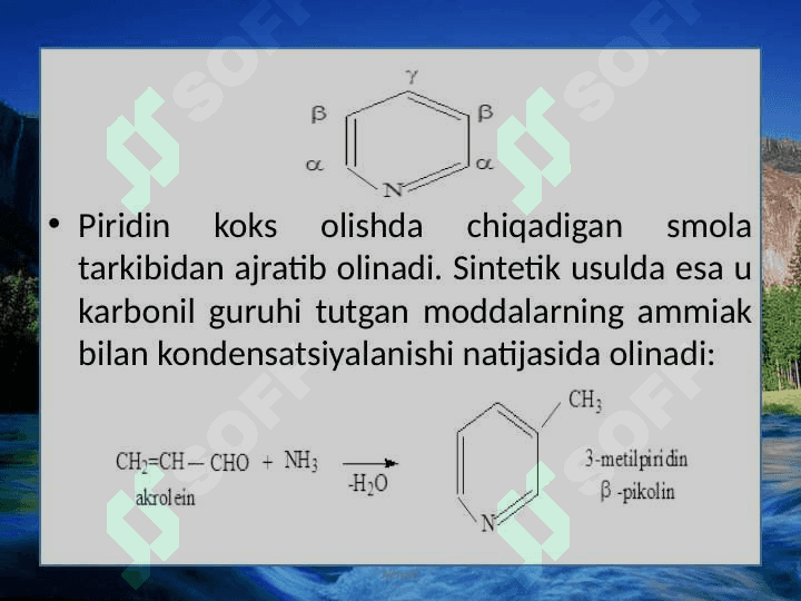 Organik kimyo Olti azolik geterosiklik birikmalar 3