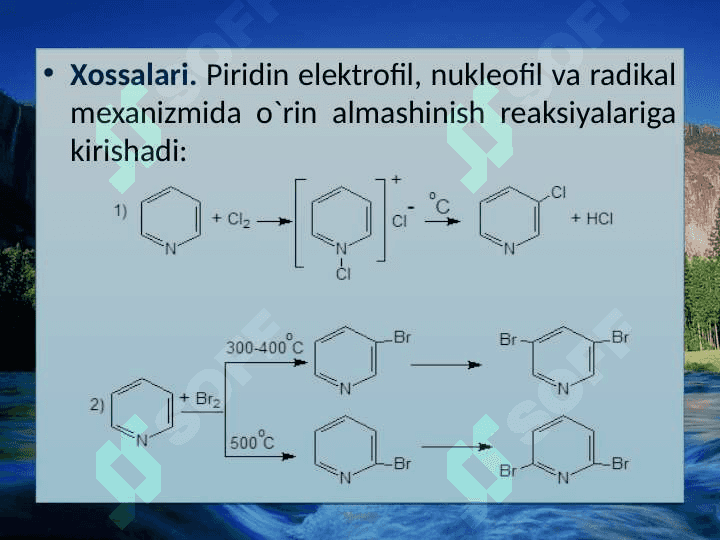 Organik kimyo Olti azolik geterosiklik birikmalar 4