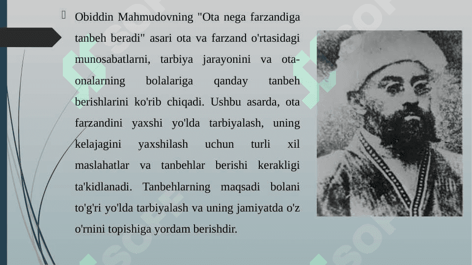 Obidjon Mahmudovning "Ota nega farzandiga tanbeh beradi” 4