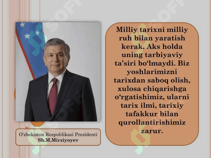 Tarix fani maqsad predmeti 7
