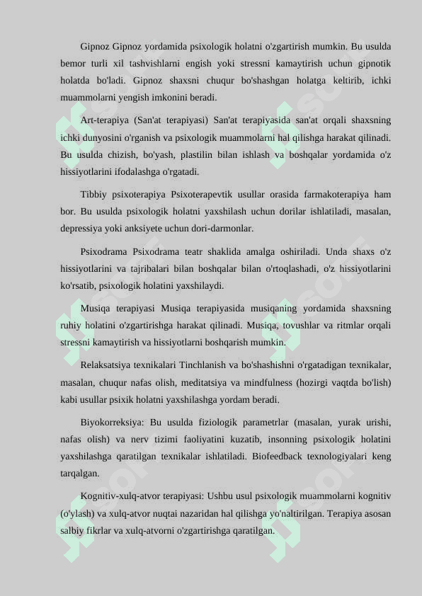 PSIXOKORREKSIYANING TEXNIKASINI USULLARI 2