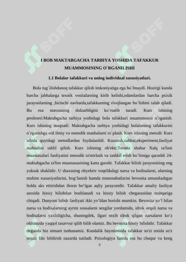 MAKTABGACHA TARBIYA YOSHIDA TAFAKKUR MUAMMOSINING O`RGANILISHI 3