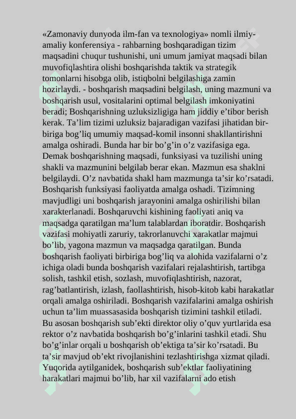 Ta`lim tizimini boshqarish 5