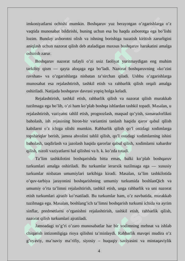 Maktabgacha ta'lim tashkiloti direktori is 4