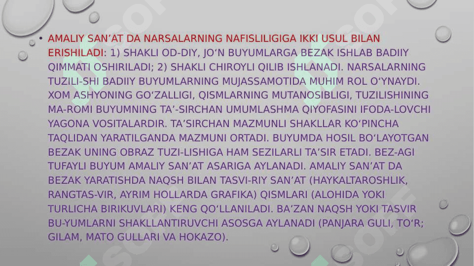Xalq amaliy sanati va hunarmandchiligi, milliy meʼmorchilik xalq maktabi 3