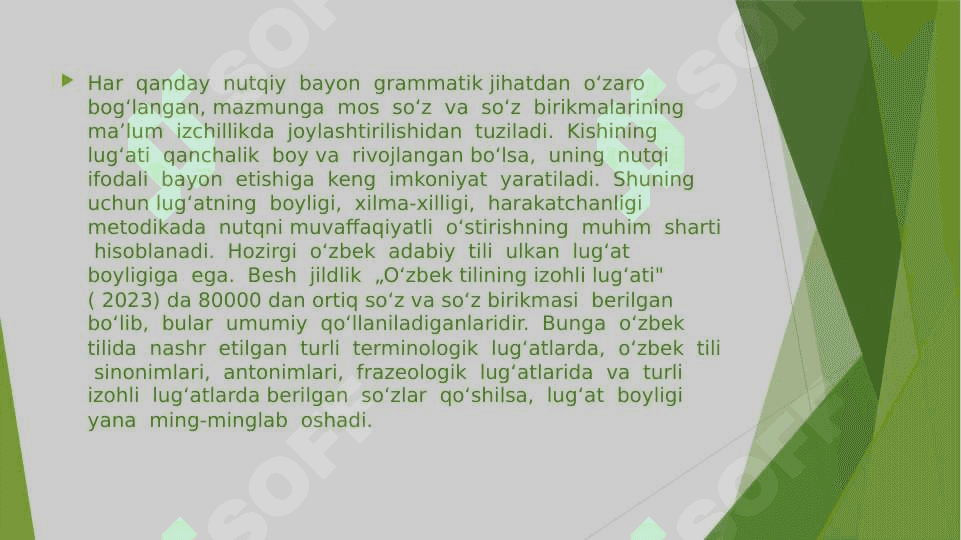 Lugʻat ustida ishlashning lingivistik asoslari 4