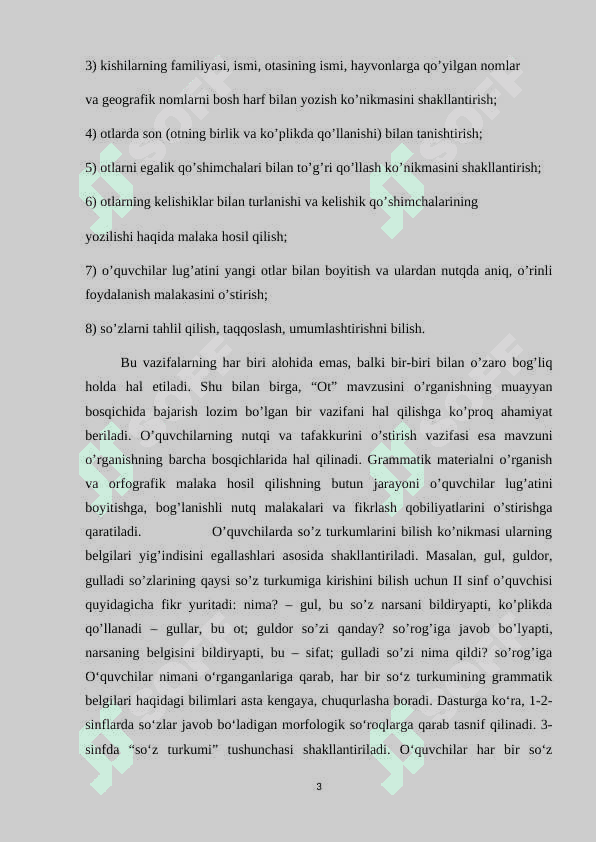 Ot so‘z turkumini o‘rganish jarayonida o‘quvchilar nutqini o‘stirish 3