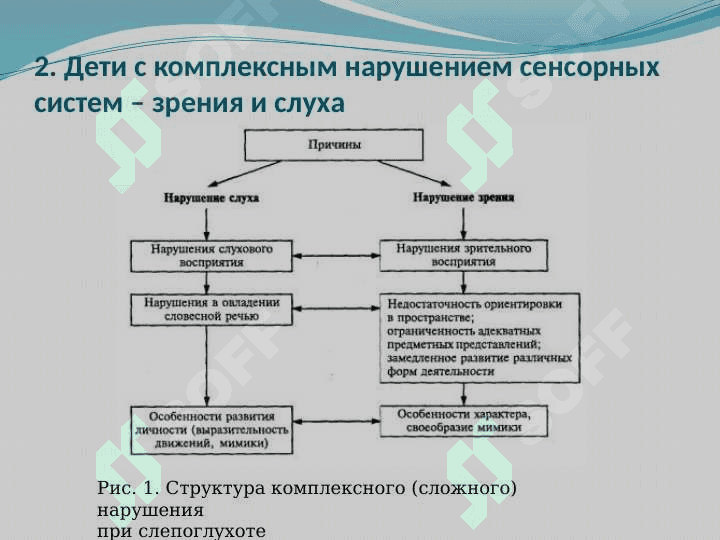 Группы детей с комплексными нарушениями развития 7