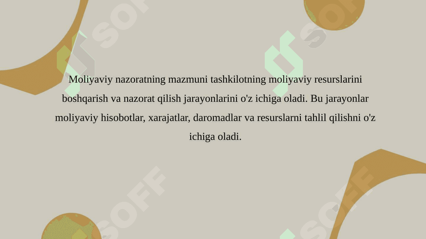 Moliyaviy nazoratning metodologik prinsiplari 2