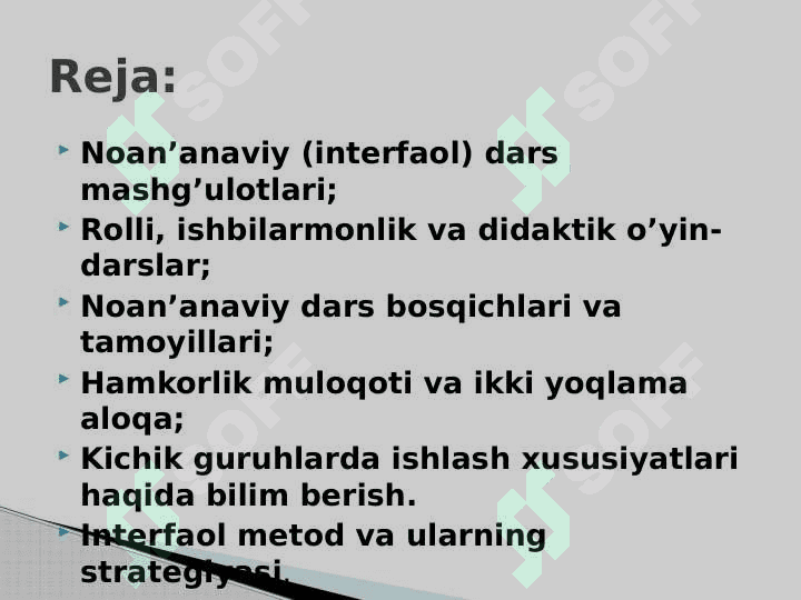 Interfaol metodlar va ularning tasnifi 2
