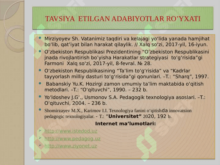 Ta’limning shaxsga yo‘naltirilgan texnologiyasi 4