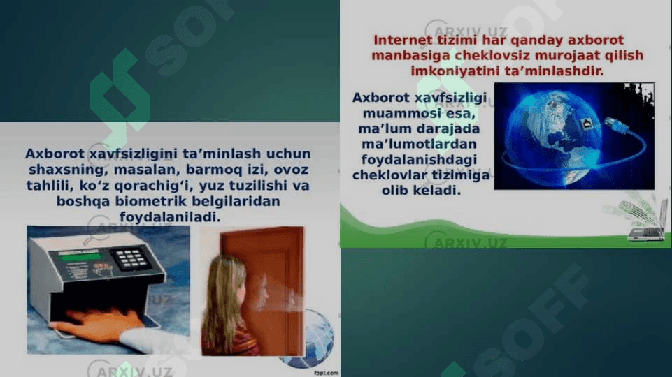 Axborot matnlar bilan ishlash va media madaniyat 6