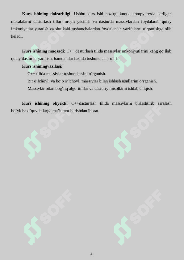 Kurs ishi 4