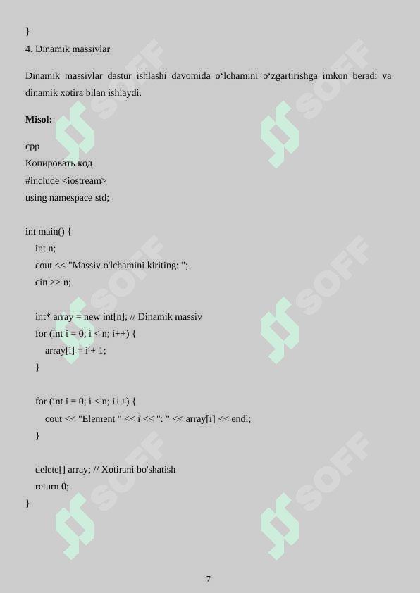 Kurs ishi 7