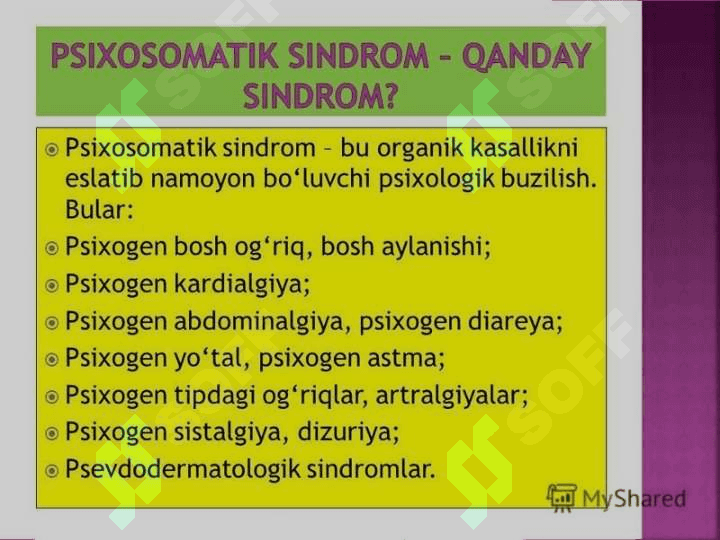 Tibbiyot psixologiyasi qanday shakllandi 3