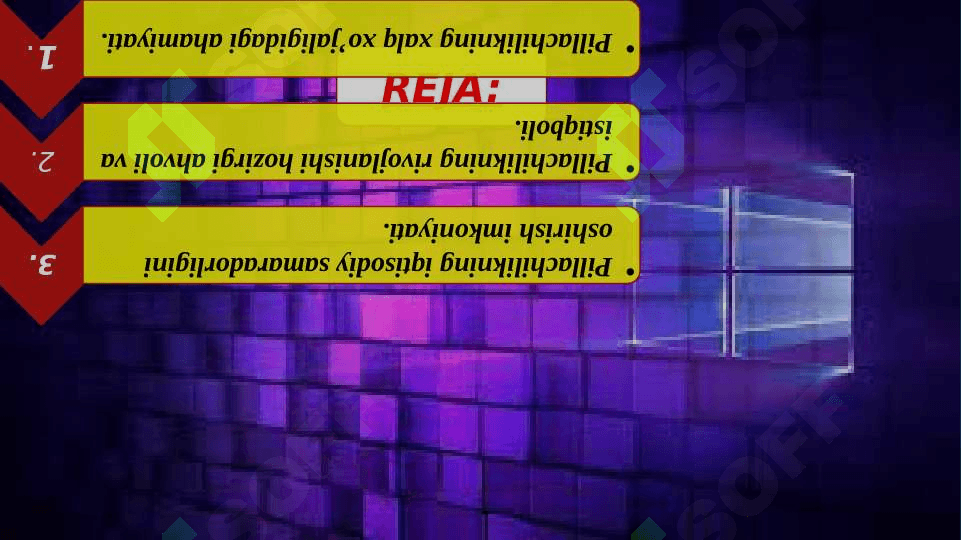 Pillachilikni tashkil etish 2