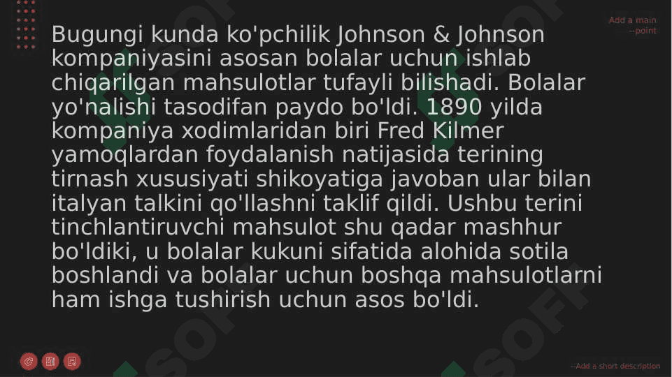 Johnson&Johnson Kompaniyasi 8