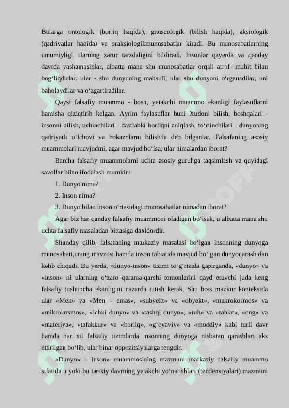 Falsafa  va uning jamiyat hayotidagi  roli 2