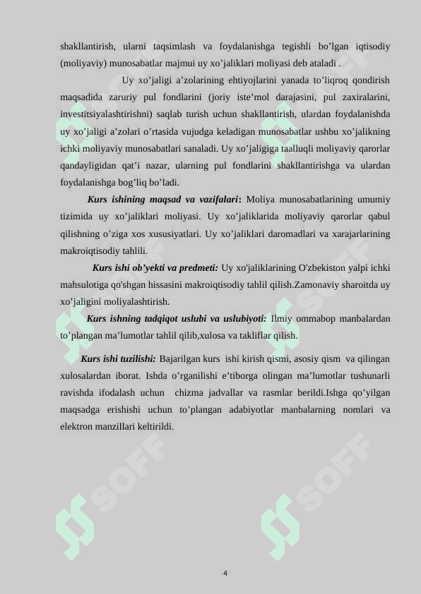 Uy xo'jaliklarining O'zbekiston yalpi ichki mahsulotiga qo'shgan hissasini makroiqtisodiy tahlil qilish 4