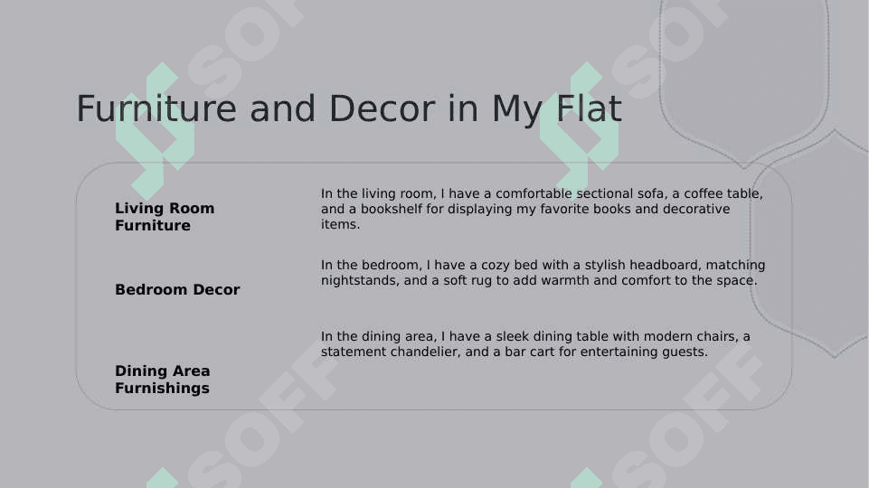 My flat 4