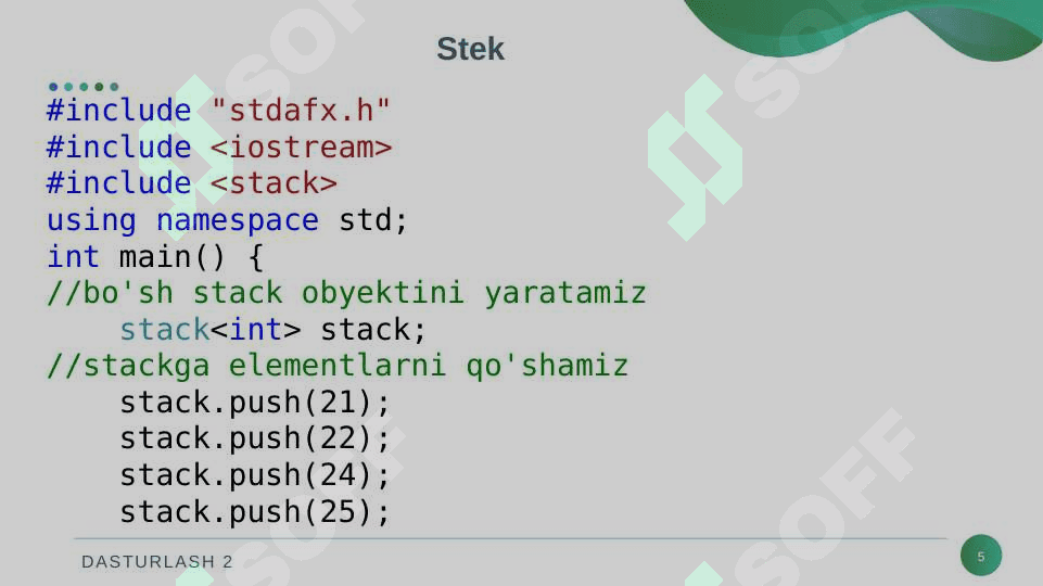 KONTEYNERLI ADAPTERLAR. C++. 5