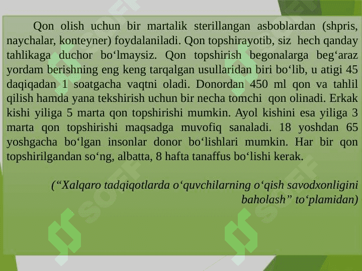 Takrorlash . O'qish savodxonligi 4