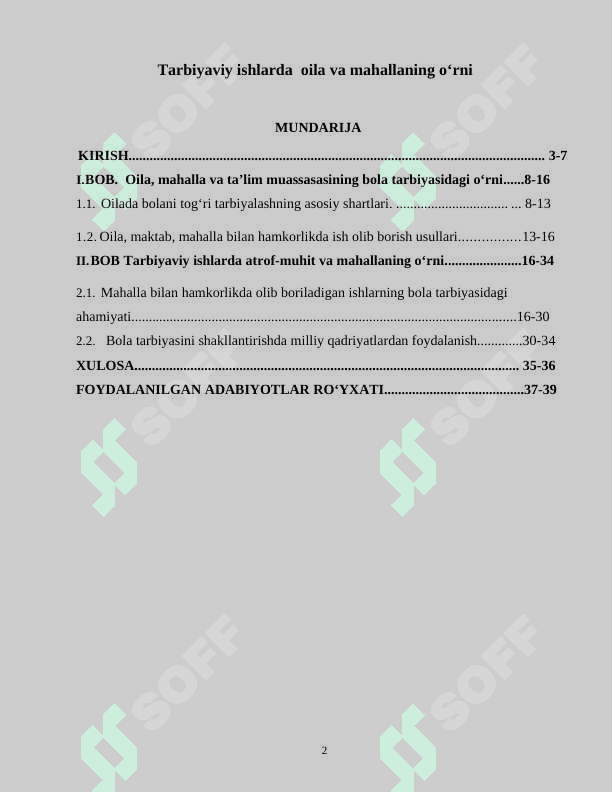 Tarbiyaviy ishlarda  oila va mahallaning o‘rni 2